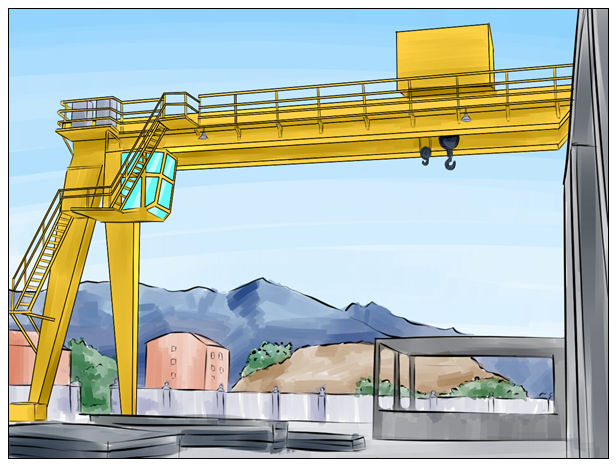 江苏连云港龙门吊公司 安全第一