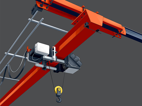 湖南常德欧式行吊厂家千余台起重机出厂价