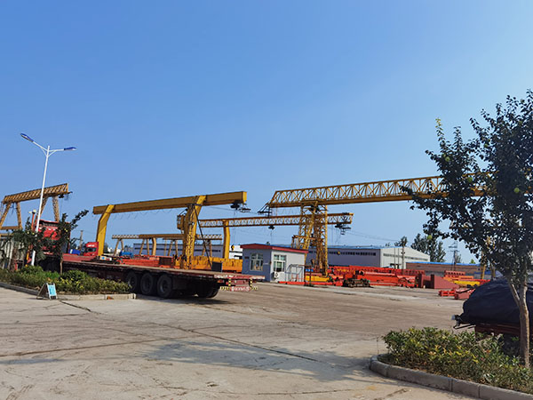 50吨双主梁龙门吊在云南昭通有闲置