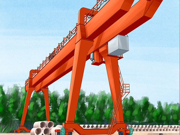 100吨双主梁龙门吊在云南临沧货源充足